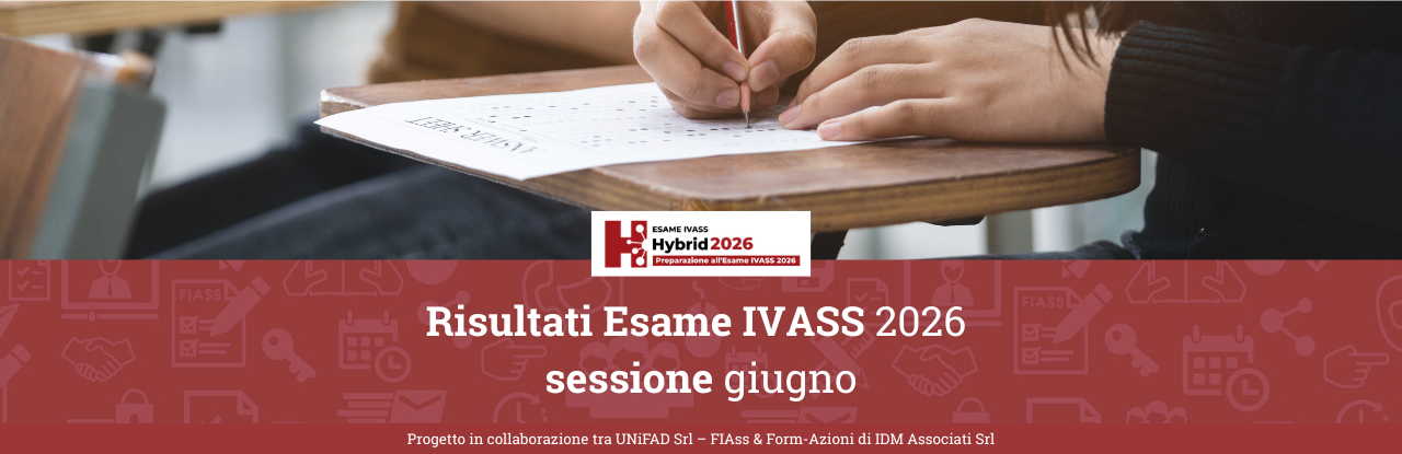 Risultati Esame IVASS sessione 2026- sessione giugno
